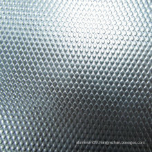 Embossed Aluminum Plate with Diamond Pattern